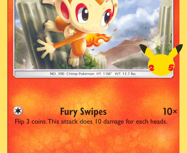 Chimchar Pokemon Kaart