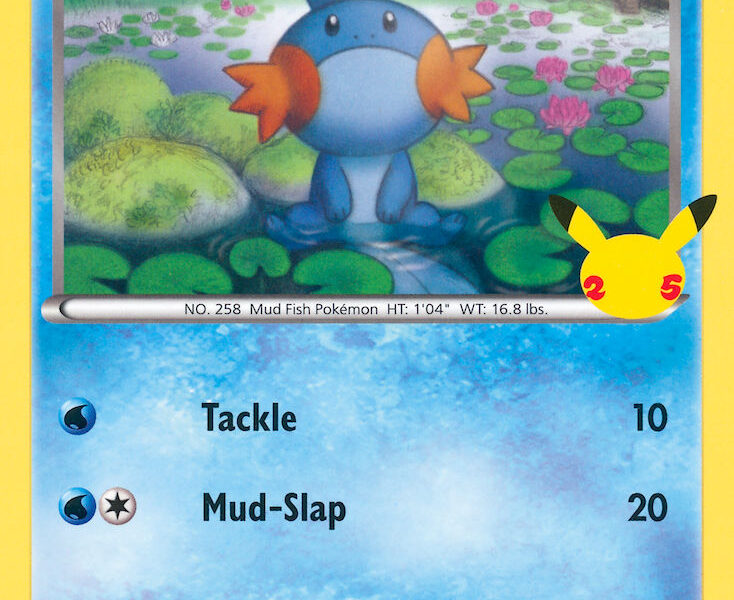 Mudkip Pokemon Kaart