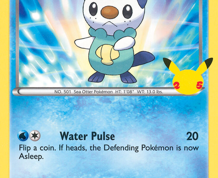Oshawott Pokemon Kaart
