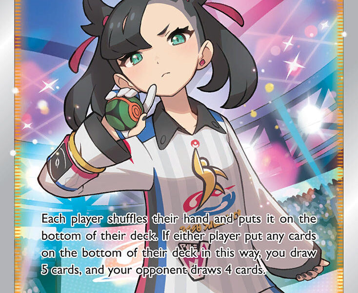 Marnie Pokemon Kaart