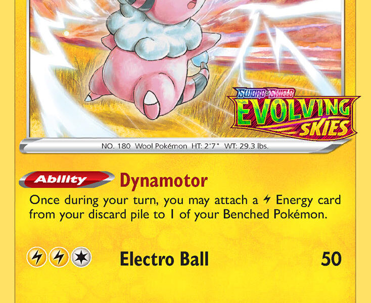 Flaaffy Pokemon Kaart