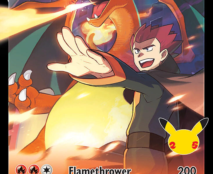 Lance’s Charizard V Pokemon Kaart