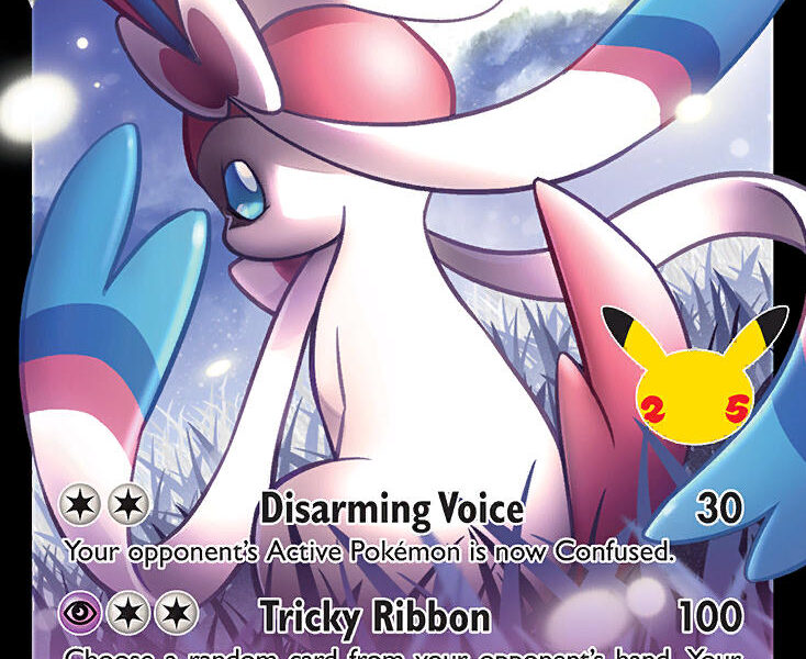 Dark Sylveon V Pokemon Kaart