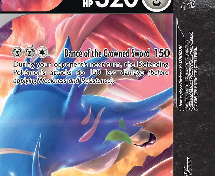 Zacian V-UNION Pokemon Kaart