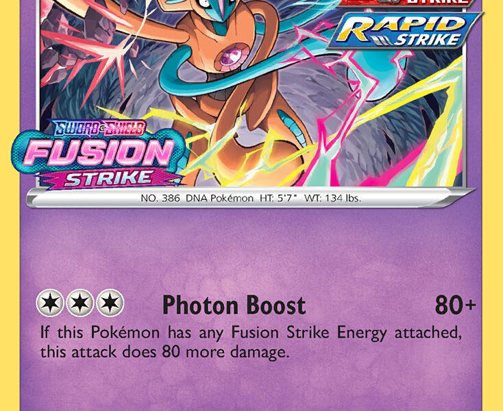 Deoxys Pokemon Kaart