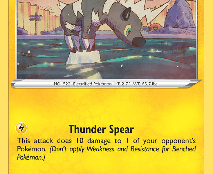 Blitzle Pokemon Kaart