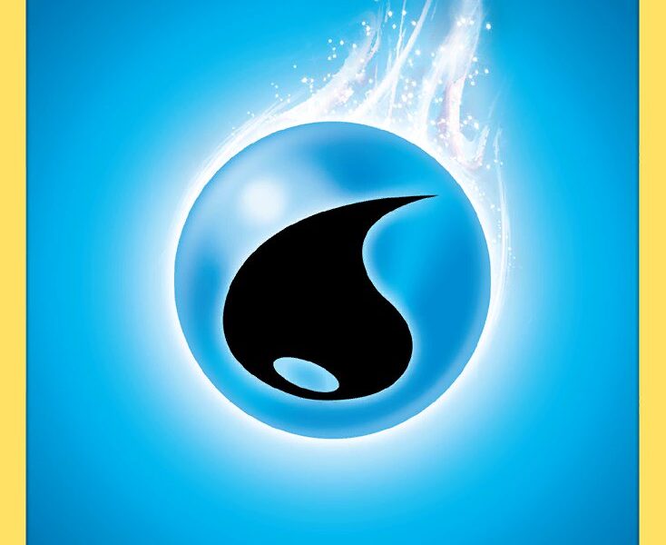 Water Energy Pokemon Kaart