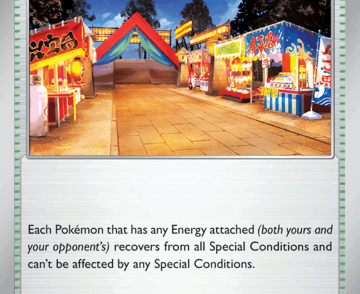 Festival Grounds Pokemon Kaart