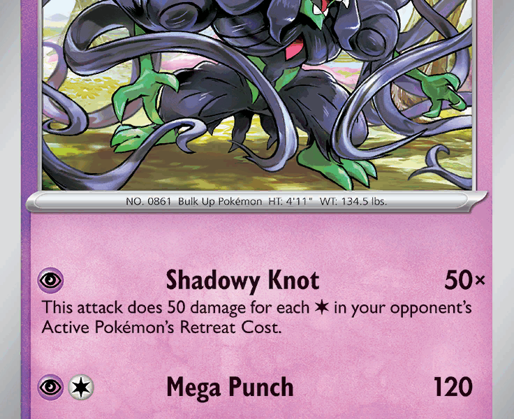 Grimmsnarl Pokemon Kaart