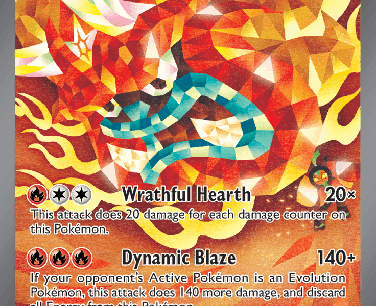 Hearthflame Mask Ogerpon ex Pokemon Kaart