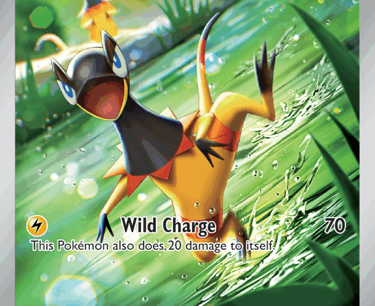 Heliolisk Pokemon Kaart
