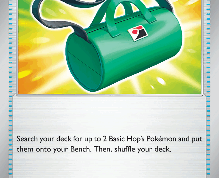 Hop’s Bag Pokemon Kaart