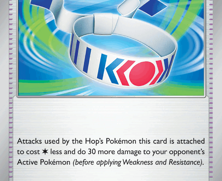 Hop’s Choice Band Pokemon Kaart