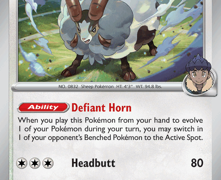 Hop’s Dubwool Pokemon Kaart
