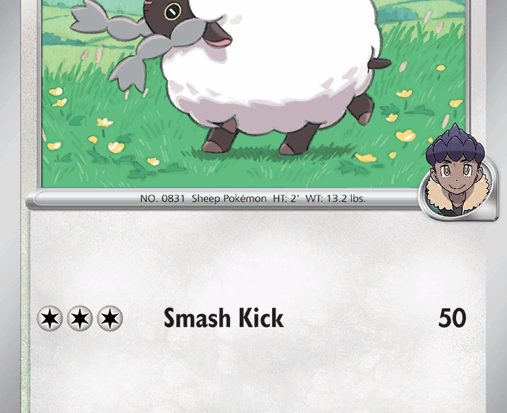 Hop’s Wooloo Pokemon Kaart