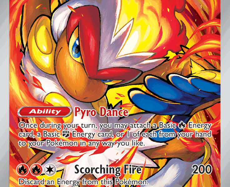Infernape Pokemon Kaart