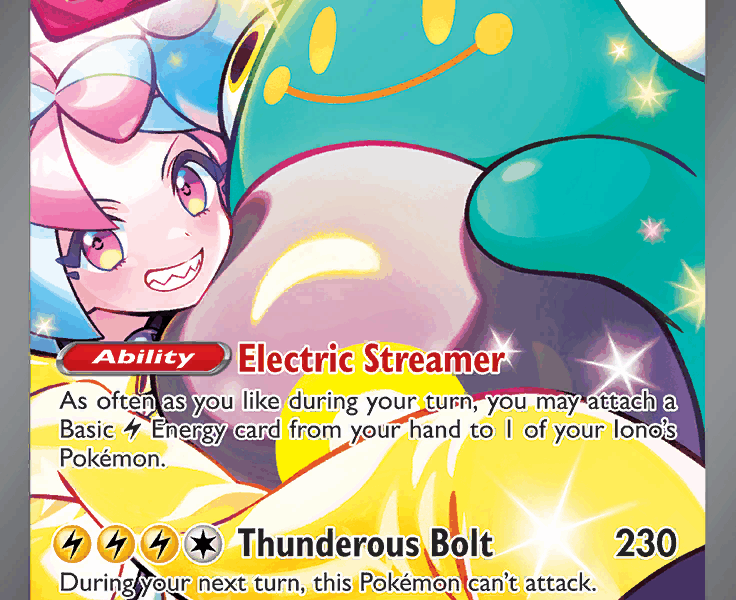 Iono’s Bellibolt ex Pokemon Kaart