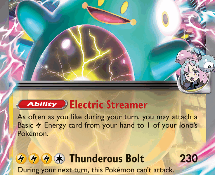 Iono’s Bellibolt ex Pokemon Kaart