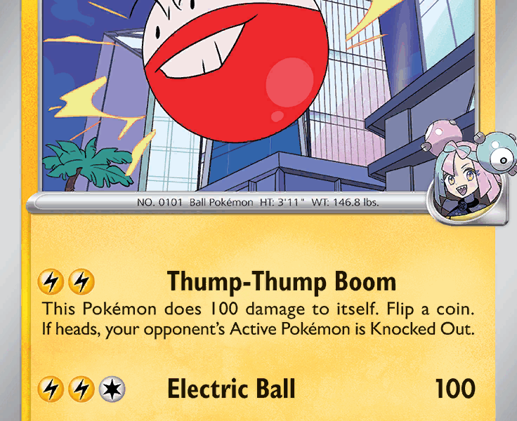 Iono’s Electrode Pokemon Kaart