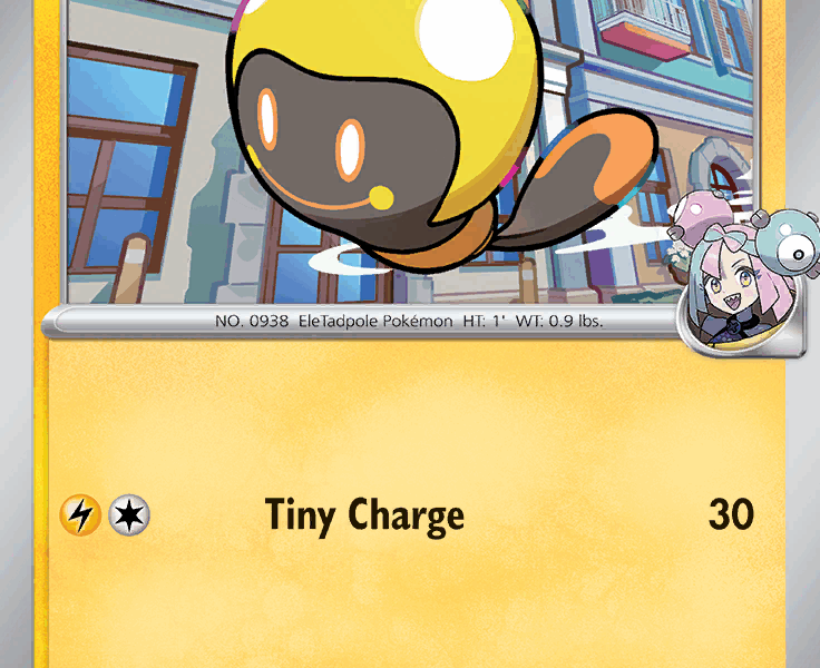 Iono’s Tadbulb Pokemon Kaart