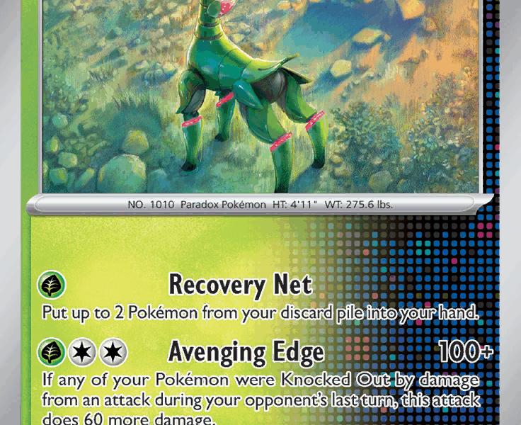 Iron Leaves Pokemon Kaart
