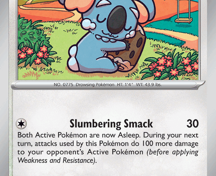 Komala Pokemon Kaart