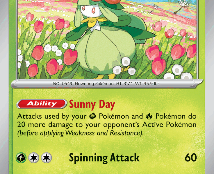 Lilligant Pokemon Kaart