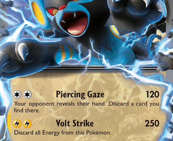 Luxray ex Pokemon Kaart
