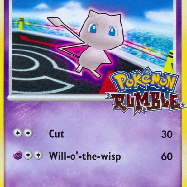 Mew Pokemon Kaart