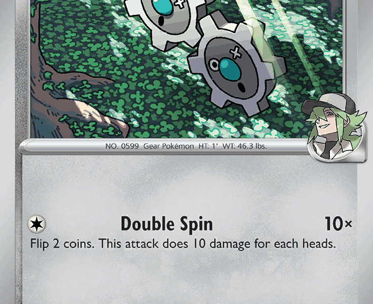 N’s Klink Pokemon Kaart
