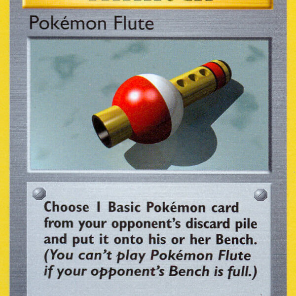 Pokémon Flute Pokemon Kaart