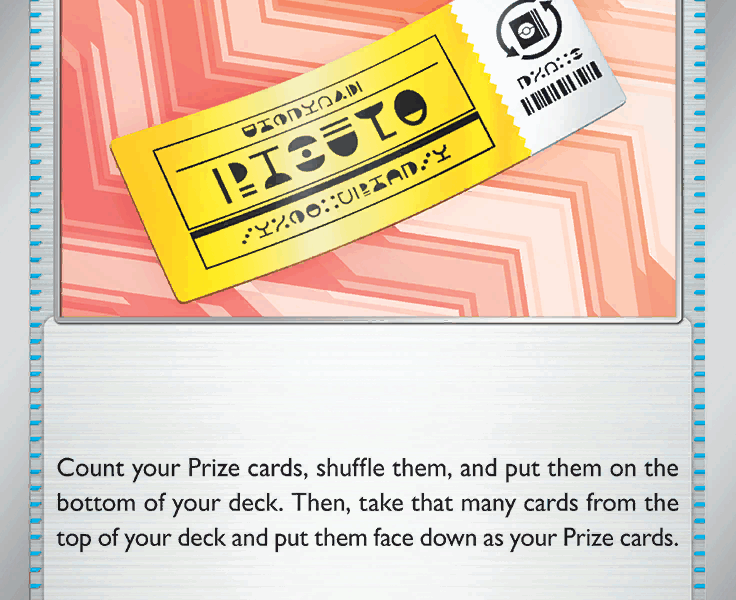 Redeemable Ticket Pokemon Kaart