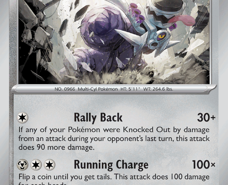 Revavroom Pokemon Kaart