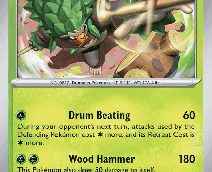 Rillaboom Pokemon Kaart