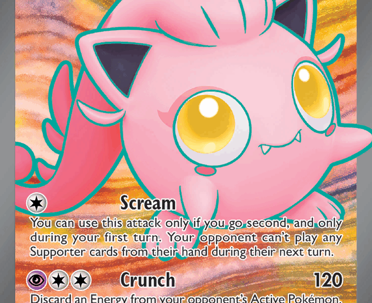 Scream Tail ex Pokemon Kaart