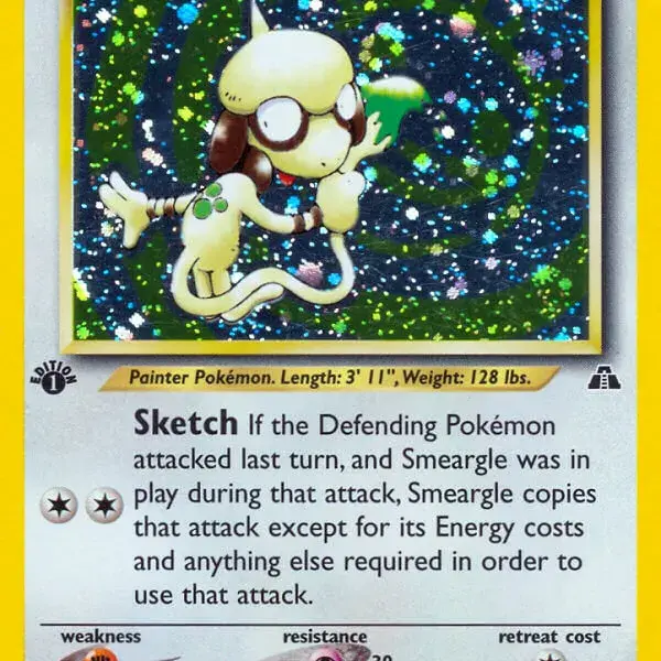 Smeargle Pokemon Kaart