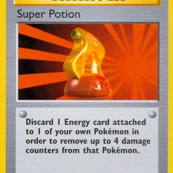 Super Potion Pokemon Kaart