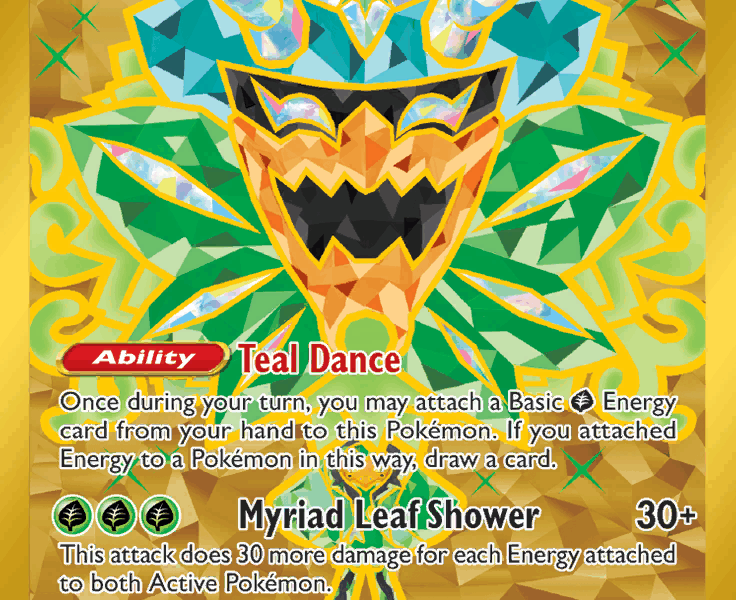 Teal Mask Ogerpon ex Pokemon Kaart