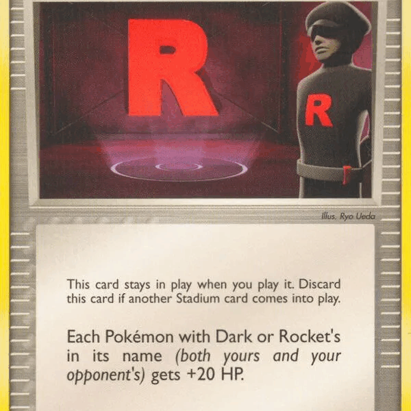 Rocket’s Hideout Pokemon Kaart