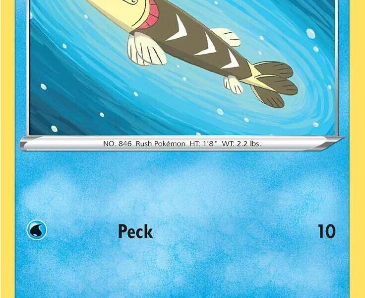Arrokuda Pokemon Kaart