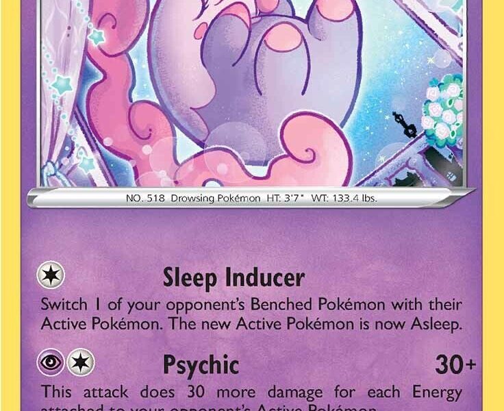 Musharna Pokemon Kaart