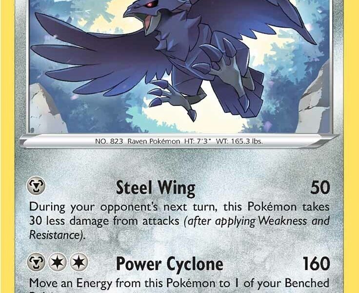 Corviknight Pokemon Kaart