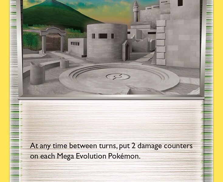 Faded Town Pokemon Kaart