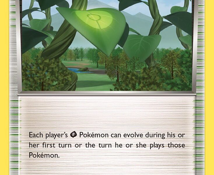 Forest of Giant Plants Pokemon Kaart