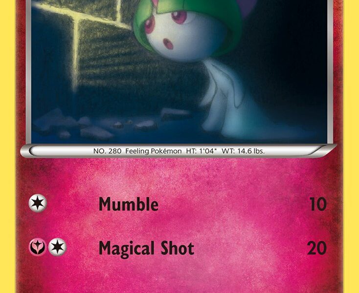 Ralts Pokemon Kaart