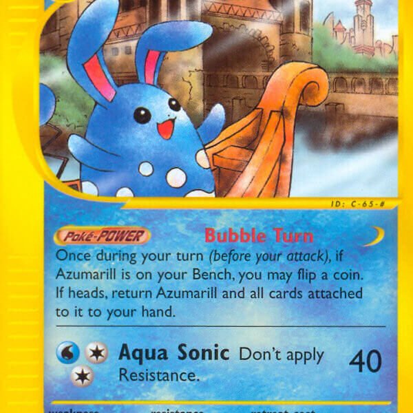 Azumarill Pokemon Kaart