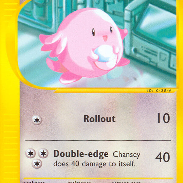 Chansey Pokemon Kaart