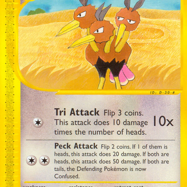 Dodrio Pokemon Kaart