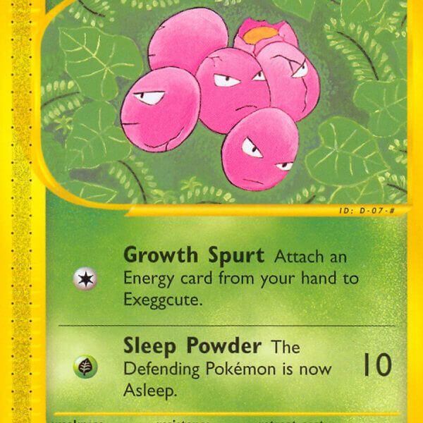 Exeggcute Pokemon Kaart