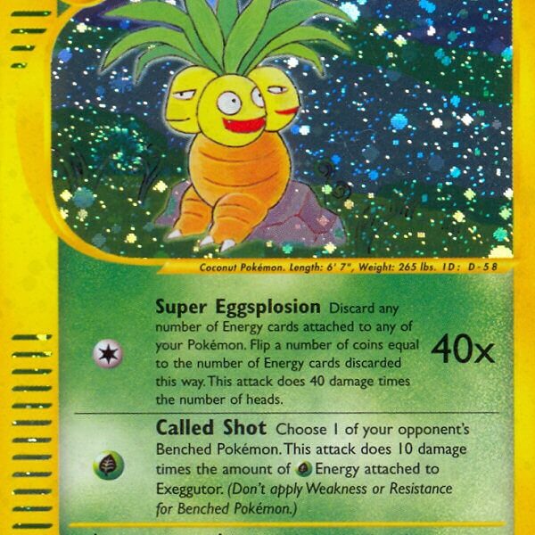 Exeggutor Pokemon Kaart